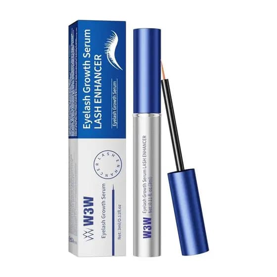 Sérum para Crescimento de Cílios - Cílios Mais Cheios e Longos, Sérum Volumizador com Fórmula Natural Vegana, Para Olhos