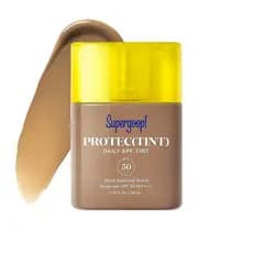 Super Goop! Protec(tint) Daily Skin Tint SPF 50 - Cobertura leve e modulável para uma pele imediatamente lisa e com apar