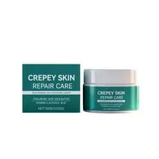 Creme Reparador para Pele Crepeada – Loção Firmadora Corporal para Braços, Pescoço e Pernas, Hidratante Profundo com Áci