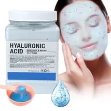 Máscara Facial de Gel Profissional, Hidratante e Umectante, Máscara Facial de Gel Natural Removível para Cuidados com a