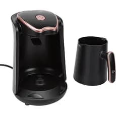 Máquina de Café Turco, Cafeteira Automática Portátil com Aquecimento Consistente para Casa, Escritório, Viagens e Acampa