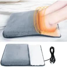 Aquecedor de Pés USB Elétrico, Almofada Térmica para Pés Forrada de Lã, Aquecedor de Pés com Temperatura Constante, Anti