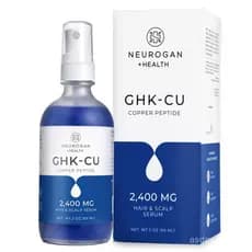 NeuroganGHK-CuCopperPeptideHair&ScalpSerum – 2400mg, 4% Peptídeos de Cobre – Fórmula de Rápida Absorção à Base de Água p