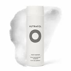Shampoo Nutrafol, Limpa e Hidrata Cabelo e Couro Cabeludo, Melhora o Volume, Força e Textura do Cabelo, Formulado por Mé