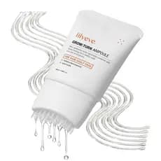 O sérum para crescimento capilar Lilyeve GROWTURN, equipado com uma escova integrada, contém extrato de heartleaf para a