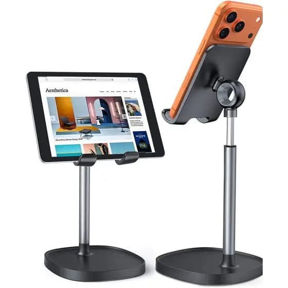 Suporte para celular LISEN, acessório de mesa ajustável, adequado para todos os modelos de iPhone, iPhone 15, Switch, Ki