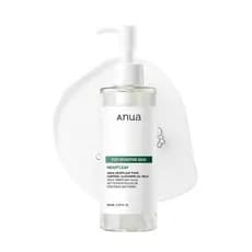 Óleo de Limpeza Suave para Poros ANUA Heartleaf, Limpador Facial para Pele Sensível, Limpador Facial à Base de Óleo, Rem