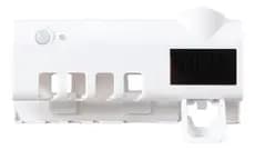 Suporte Dispenser De Pasta De Dente Com Esterelizador UV