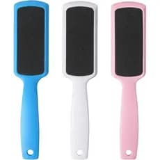 FuStoreLixas de Pedicure para os Pés, Removedor de Calos com Lixa de Pés de Dupla Face para Remover Pele Morta, Esfoliad