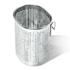 Cesto para Talheres de Lava-Louças 3.5x2.7x3.9" – Suporte para Talheres em Aço Inoxidável para Lava-Louças com Ganchos,