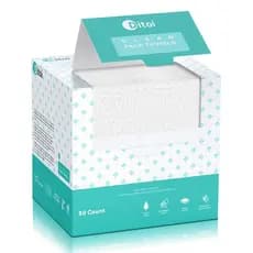 DitoiFaceTowelsXXL, Toalhas Faciais Descartáveis Ultra Macias | Panos de Limpeza Espessos 10"×12" para Todos os Tipos, P