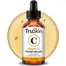 Sérum Facial Tru Vitamin C - Sérum Facial Anti-Envelhecimento, Contém Ácido Hialurônico e Vitamina E - Fórmula Iluminado