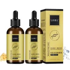 2 Peças de Sérum Antirrugas e Firmador, Sérum para Firmar e Preencher o Rosto, Essência Antienvelhecimento e Antirrugas