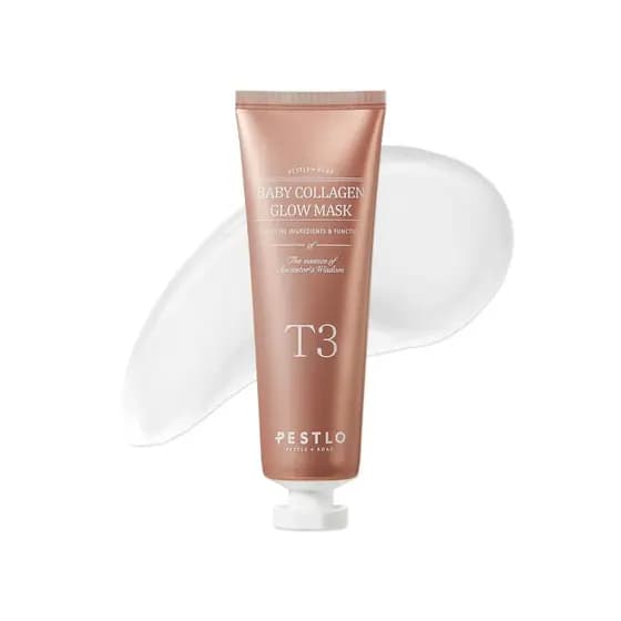 Máscara Clareadora de Colágeno para Bebês PESTLO 2.36fl.oz - Máscara coreana peel-off, combinando colágeno real/3 tipos