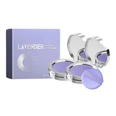 Conjunto de 2 Peças de Pó Compacto Matificante para Controle de Oleosidade (Para Mulheres), Pó Compacto Facial para Cont