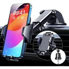 Suporte de Telefone para Painel de Carro VANMASS, Montagem Universal com Ventosa Poderosa, Compatível com Todos os Telef