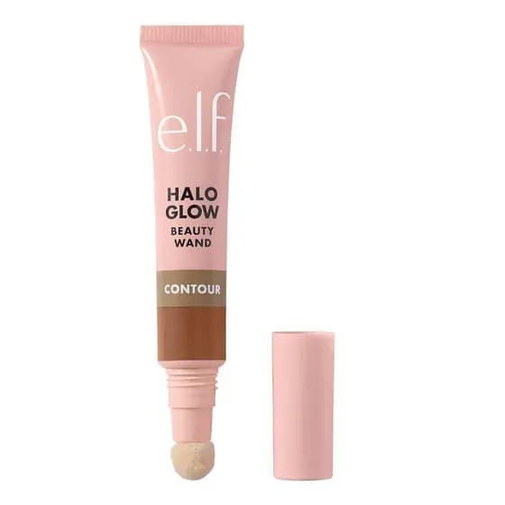 e.l.f.HaloGlowContourBeautyWand,Varinha de Contorno Líquido para um Visual Esculpido, Fórmula Modulável, Vegano e Livre