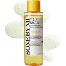 SOMEBYMIYujaNiacin30DaysMiracleBrighteningToner – 5.07oz, 150ml – Tônico Coreano com 5% de Niacinamida para Pele Sem Bri
