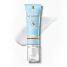 Protetor solar VGOClearFace SPF50, essência hidratante com sensação não pegajosa, protetor solar em tamanho de viagem, p