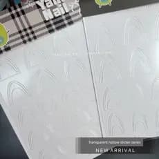 decoração de unha adesivo decoração de unha Adesivos de manicure Yan Ling adesivos de manicure ocos transparentes Adesiv