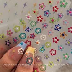decoração de unha adesivo decoração de unha Jelly de verão dopamina unhas adesivos diy manicure adesivos ins doce doce d