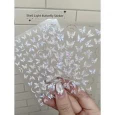 decoração de unha decoração de unha adesivo Pequenas conchas frescas não perdem a cooperação de adesivos de unhas