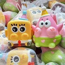 dumpling squishy squishy Lentidão de recuperação e descompressão PU atacado de algodão do mar bebê fofo de beliscar brin