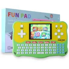 Tablet Infantil LUHYAUAN com 102 Atividades/Pad de Aprendizagem para Bebês/Tablet para Crianças com ABC/Palavras/Música/