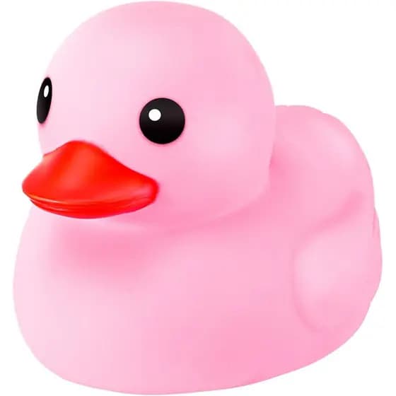 Honoson Pato de Borracha Gigante de 6,89 Polegadas, Grande Brinquedo de Banho com Som Chiante para Chá de Bebê de Verão,