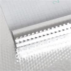 VEELIKE Papel Adesivo de Aço Inoxidável 15,74x354,33 polegadas, Papel de Parede Removível, Autoadesivo, Resistente a Óle
