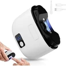 Cortador de Unhas Elétrico Automático para Unhas dos Pés e das Mãos, Cortador de Unhas Elétrico Inteligente, 3 Velocidad