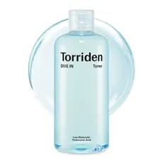 Torriden Dive in Toner 300ml (10,14 fl. oz) oz.) |   Água Tonificante Facial Equilibradora de pH para Pele Seca |   Ácid
