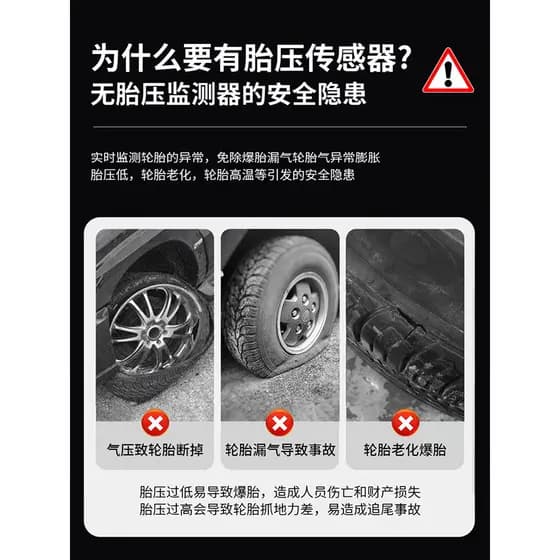 [Recomendado] Sensor de pressão dos pneus BAIC New Energy EU5, monitor de pressão dos pneus EU7, válvula detectora de pr