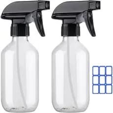 Pulverizador de plástico para plantas - 10 onças/300 mililitros - não entope, à prova de vazamentos, fácil de segurar, e
