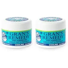 Gran's Remedy Desodorizador Natural De Sapatos E Pó Eliminador De Odores De Pés Para Homens , Mulheres Crianças , Absorv