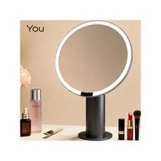 [Em Estoque] Espelho de Maquiagem com Luzes LED, Espelho de Mesa com Luzes para Quarto de Casa, Espelho de Maquiagem Int