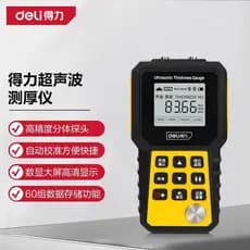 [Oferta Especial] Medidor de Espessura Ultrassônico Digital Multifuncional de Alta Precisão com Sonda Dividida para Resi