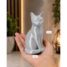 Gato Decorativo para Casa Mesa Estante Prateleira Decoração Moderna Minimalista Presente Criativo Várias Cores Elegante
