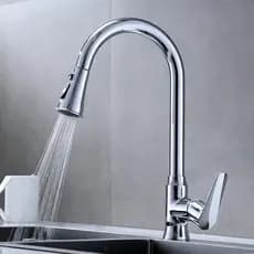 Tianwang fabricante de fonte de utensílios sanitários cobre Universal Pull-out torneira à prova de respingos torneira da