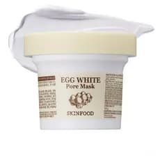 [ALIMENTO]Máscara de Argila EggPoreMask120g(4.23FlOz),Máscara de Argila para Redução de Poros e Esfoliação,Exfoliante Hi