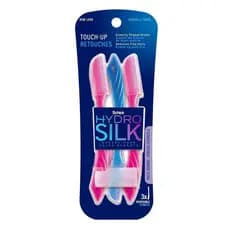 Schick HydroSilk Touch-Up Skin Model Tool, com Estojo Protetor de Precisão, 3 unidades | Lâmina de Dermaplaning, Fa IW5V