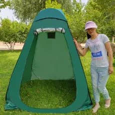 Oversized vestir banho mudando roupas bloqueando barraca ao ar livre única pesca simples banheiro chuveiro galpão ao ar