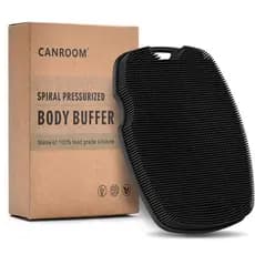 Escova Esfoliante Corporal Canroom com Infusão de Zinco e Cerdas Altamente Elásticas para o Banho, Redução de Celulite,