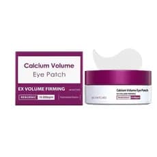 Patches Oculares de Cálcio, Contendo Rebornic 10.000ppm, Máscara Ocular de Proteína Elástica Hidrolisada, Usada para Ali