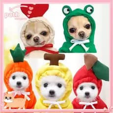 PATH Pet Hoodie Suprimentos Para Animais De Estimação Roupa De Inverno Casaco De Cachorro De Frutas