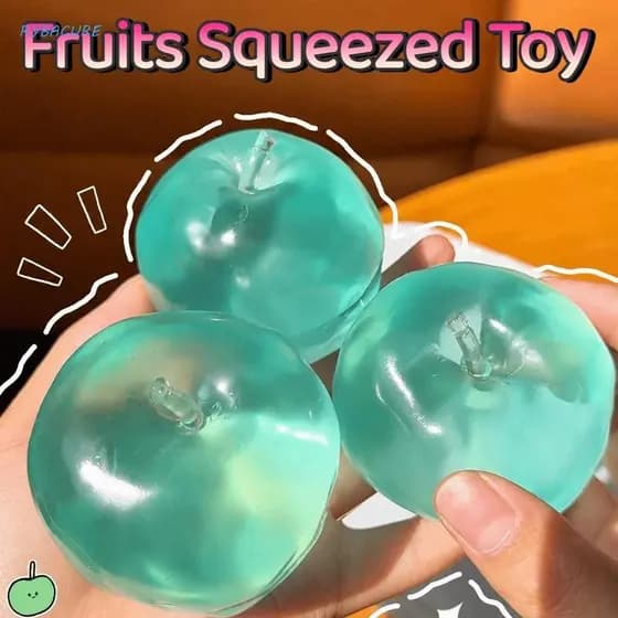 Brinquedo Espremido De Frutas RYBACURE , Criativo De Alívio De Ansiedade Sem Rebote , Bola De Estresse Sensorial Confort