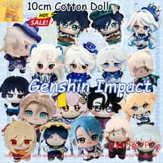 Pingente De Pelúcia De 10 Cm COS Jogo Genshin Impact Furina‌ Nahida‌ Boneca De Algodão Dos Desenhos Animados Crianças Ad