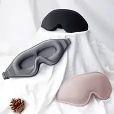 Máscara De Dormir 3D , Espuma De Memória , Bloqueio De Luz , Sono , Sombra De Olho , Venda Para Os Olhos , Facial , Tapa