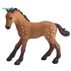 Kids Horse Toy Toddler Figurine Stallion Pony Collectible Model Miniature Farm for Boys Girls Educational Decoration Per