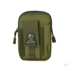 Bolsa de cintura masculina para celular à prova d'água